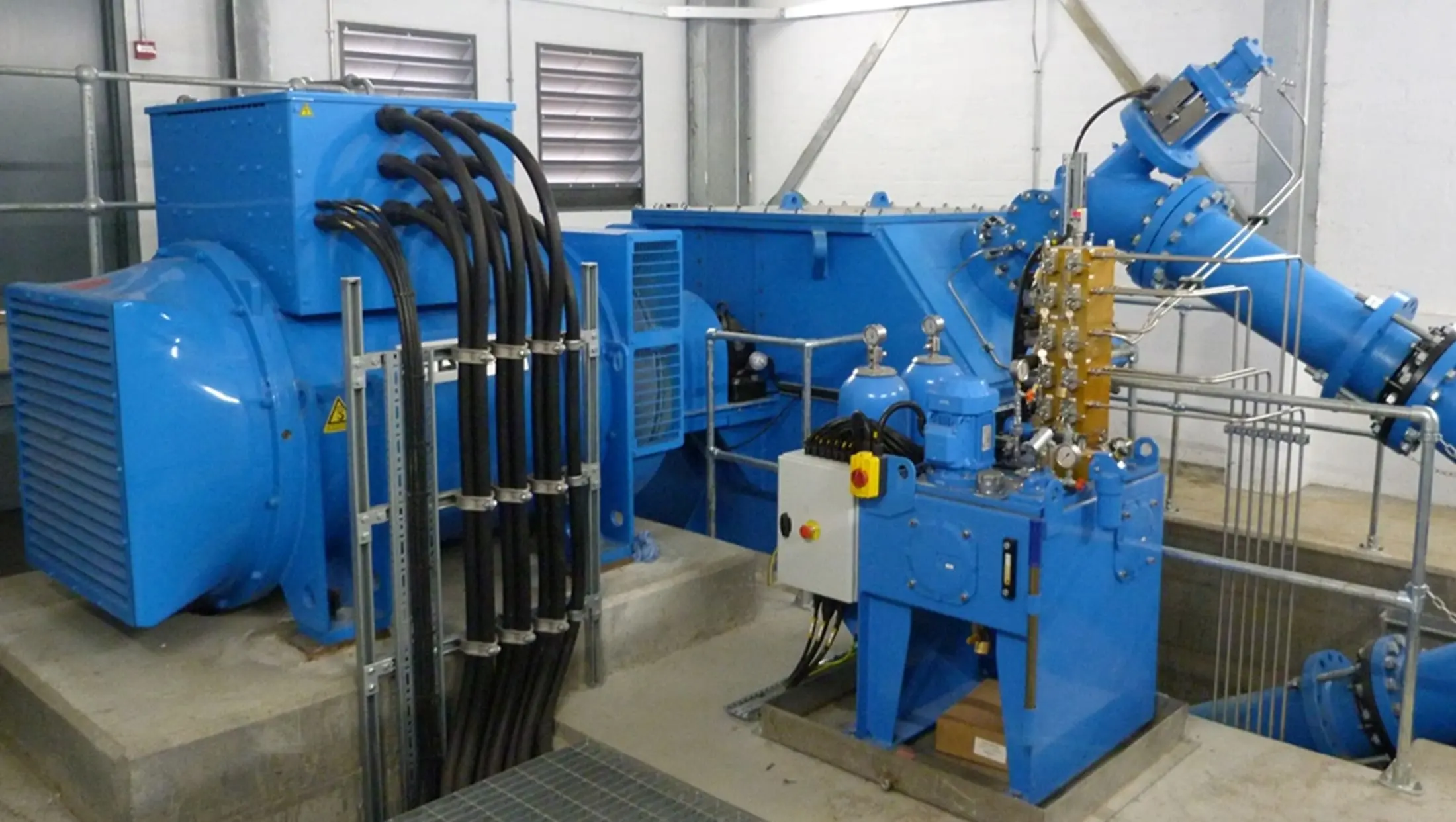 Pumped hydro generators - Gilkes Energy