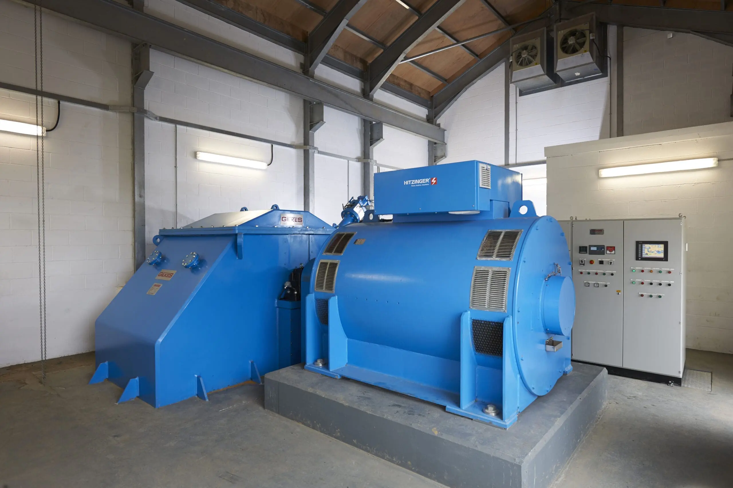 Pumped hydro generators - Gilkes Energy