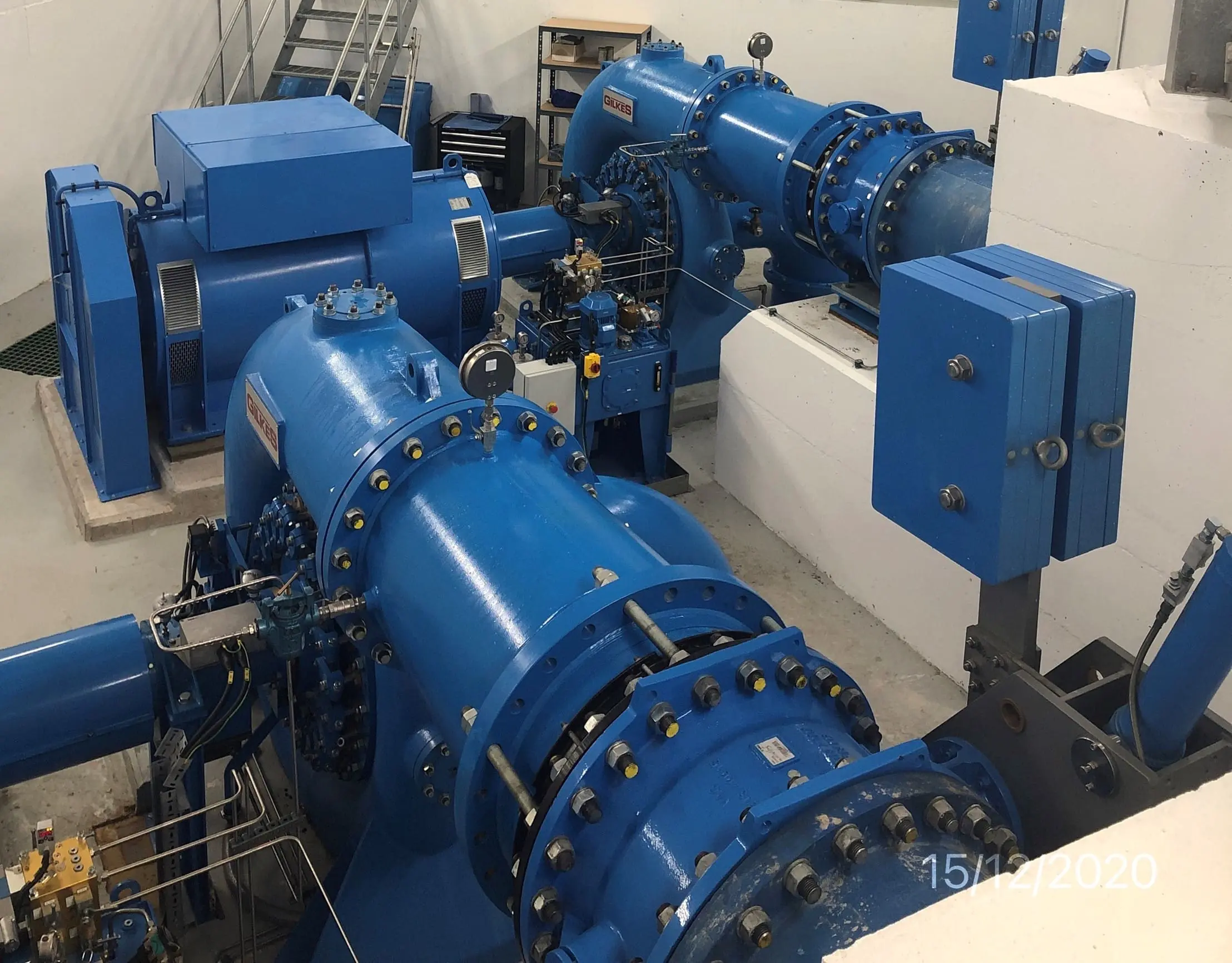 Pumped hydro generators - Gilkes Energy